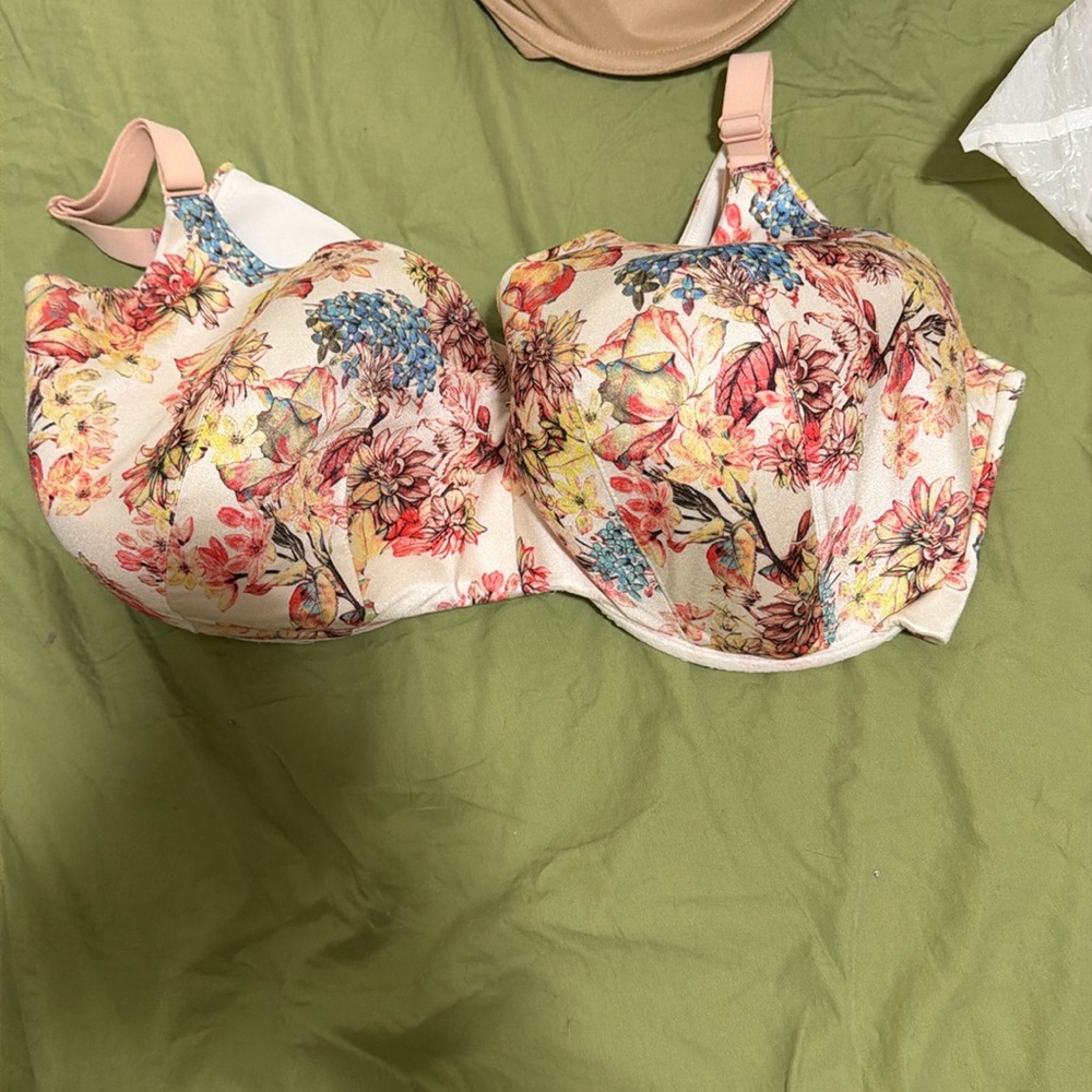 Cacique Balconette Floral Bra 40H